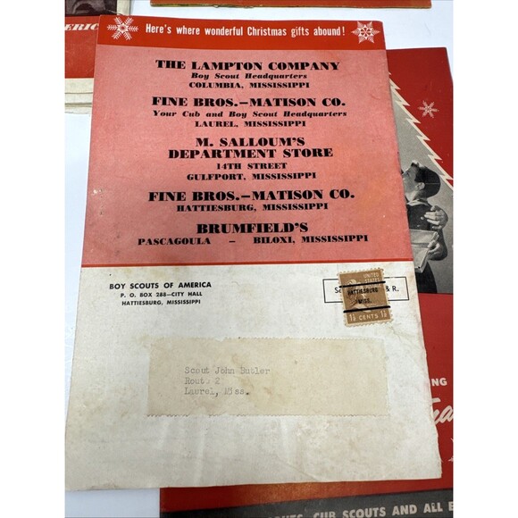 Vintage Cub Scout BSA Christmas Gift Catalog Toys Uniform Craft Projects 40s 50s - Picture 6 of 16